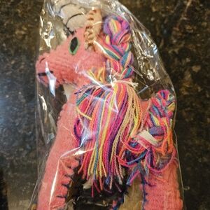 Colorful Plush Unicorn Toy